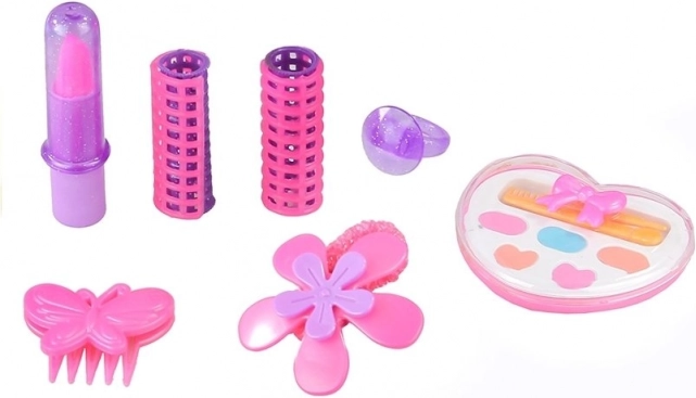 Accesorii de make-up și bigudiuri pentru joacă creativă