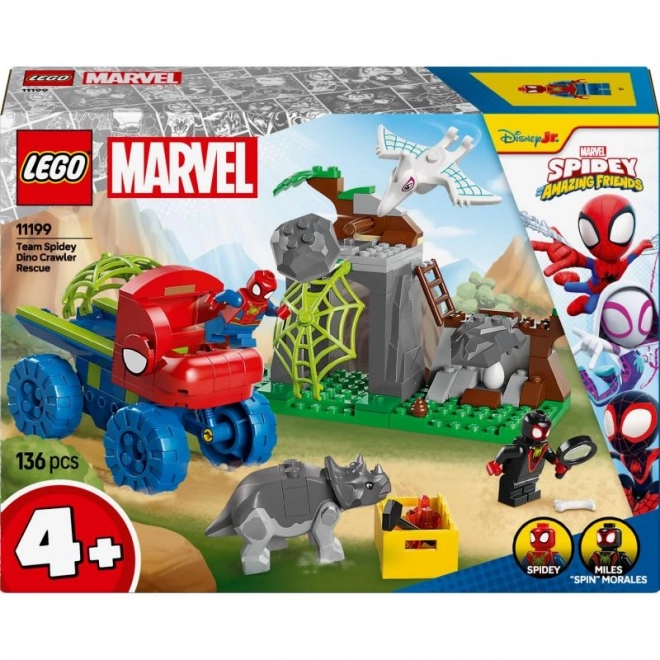 Misiune de salvare Spidey și Dino-mobilul