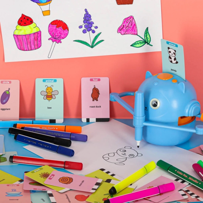 Robot educativ pentru copii - Învățare desen și engleză