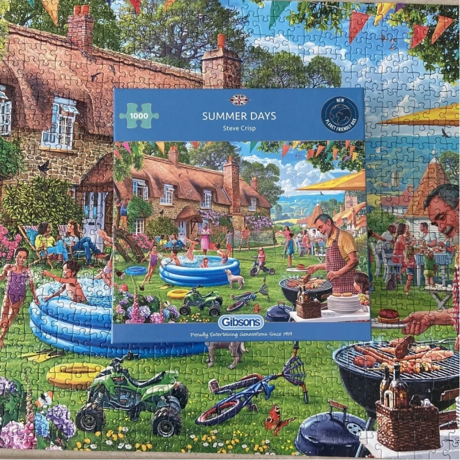 Puzzle zile de vară 1000 piese