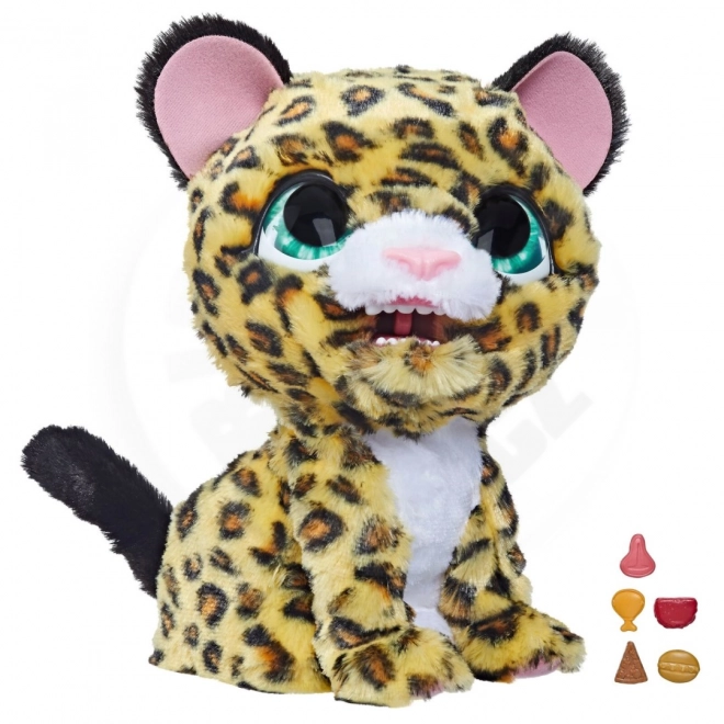 FurReal lil wilds lolly leopard de pluș