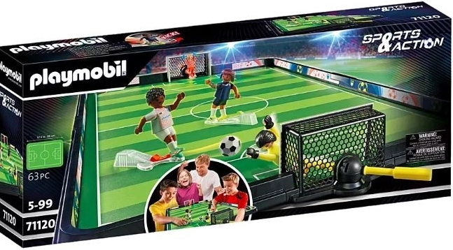 Playmobil Sports & Action stadion de fotbal cu set de figurine