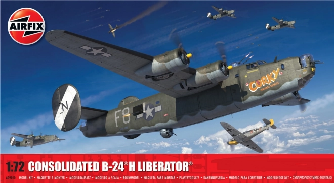 Model din plastic Consolidated B-24 H Liberator 1/72