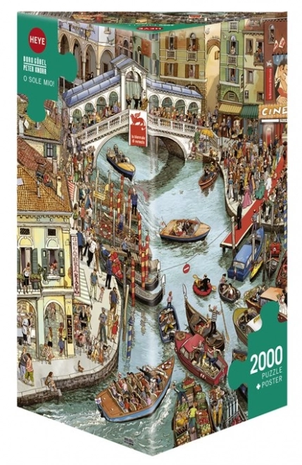 Puzzle HEYE O Sole Mio 2000 piese