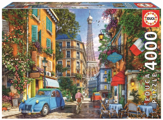 Educa puzzle Străzile vechi din Paris 4000 piese