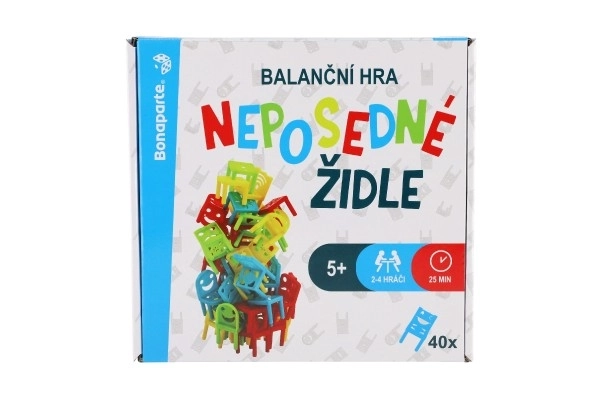 Scaunele Nesitite joc de echilibru pentru copii
