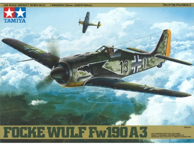 Model din plastic Focke‑Wulf Fw 190 A-3