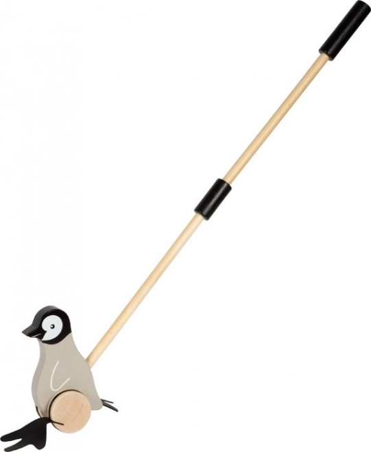 Jucărie de împins Pinguin de la Small Foot