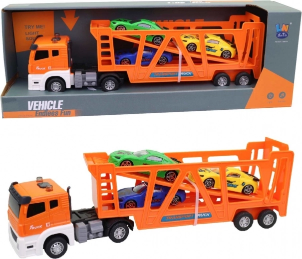 Camion cu Efecte de Lumină și Sunet 27 cm