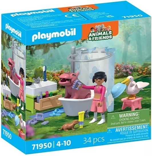 Playmobil Animals & Friends – animăluțe în cadă