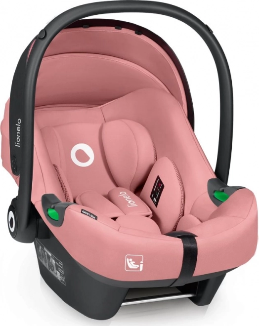 Scaun auto pentru copii LIONELO Astrid i-Size roz