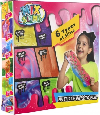Set de slime-uri cu accesorii (6 buc)