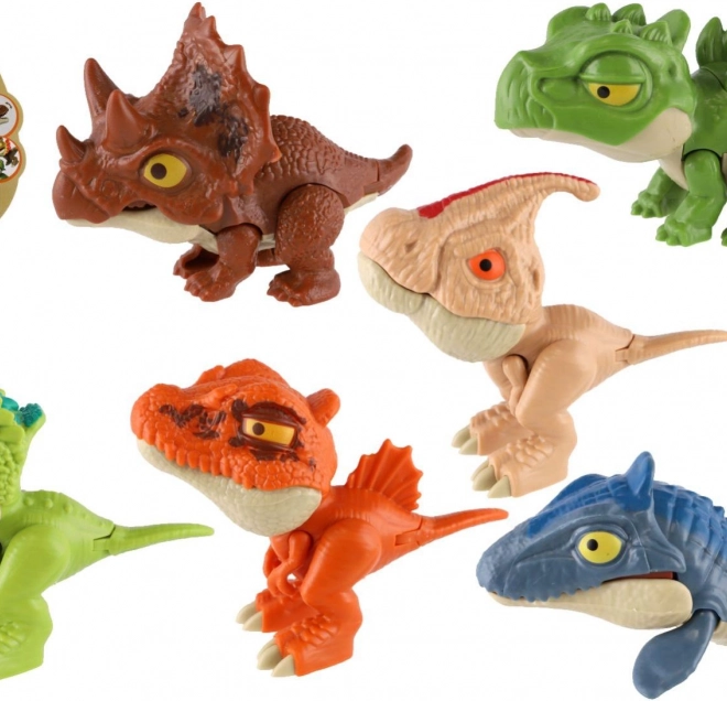 Dinozaur cu fălci care mușcă 8 cm