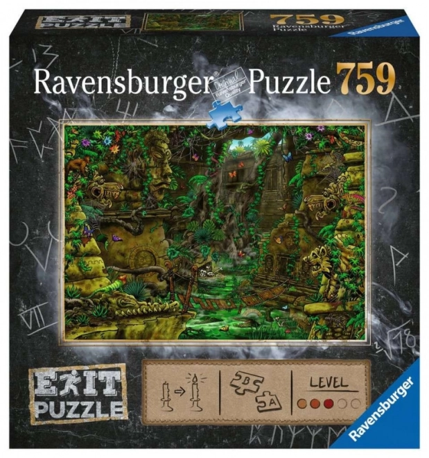 Puzzle Ravensburger Exit - Templul din Angkor 759 piese