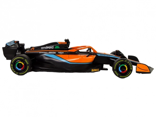 Mașină de curse telecomandată McLaren F1 1:18 portocaliu