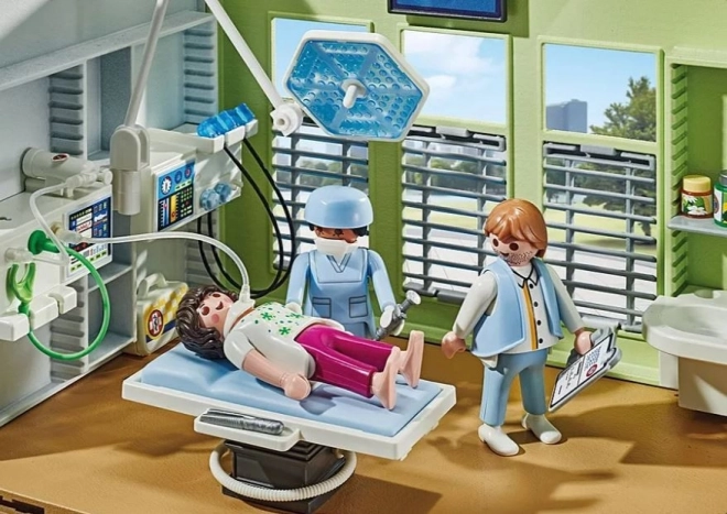 Spital modern eroii acțiunii