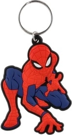 breloc din cauciuc Spiderman care trage pânze de păianjen
