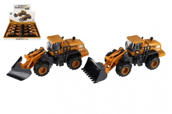 Mașină de construcții cu motor inerțial 20cm, set 8 piese