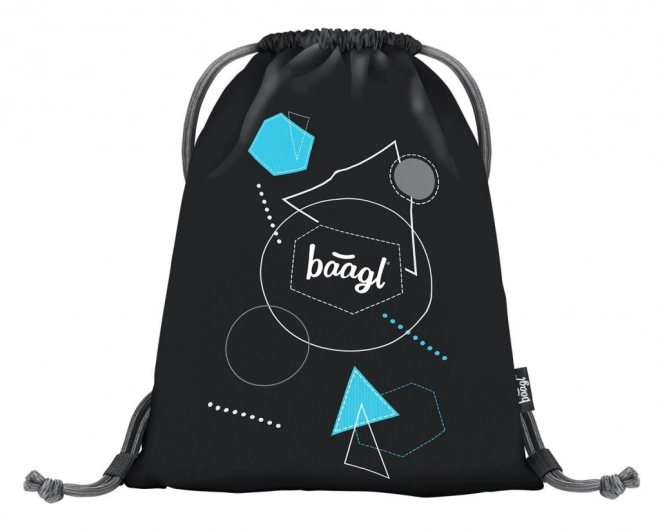 BAAGL Sac pentru încălțăminte Grafik negru
