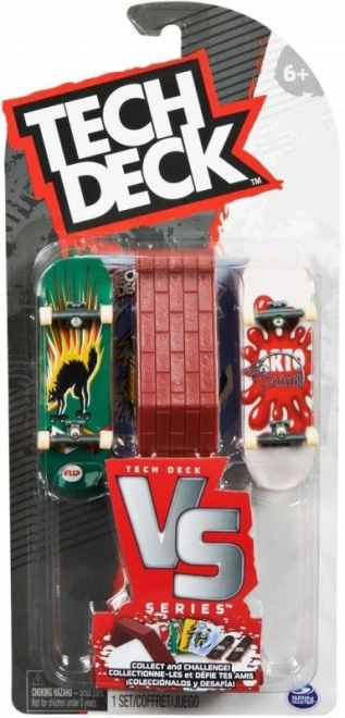 Tech Deck Fingerboard Dublu cu Obstacol