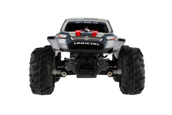 Auto RC Pick Up Off-Road gri-roșu