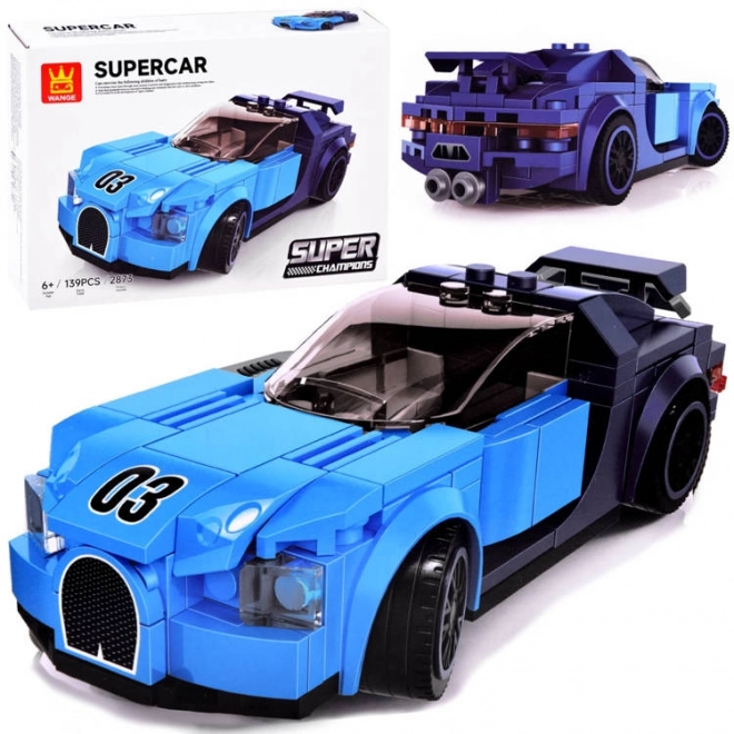 Set de construit Wange Super Champions mașină sport