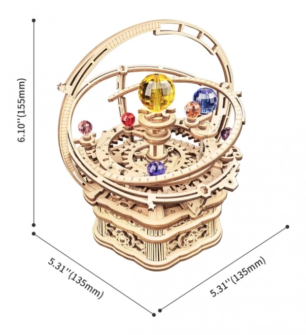 Skládačka 3D RoboTime - Orloj istoric