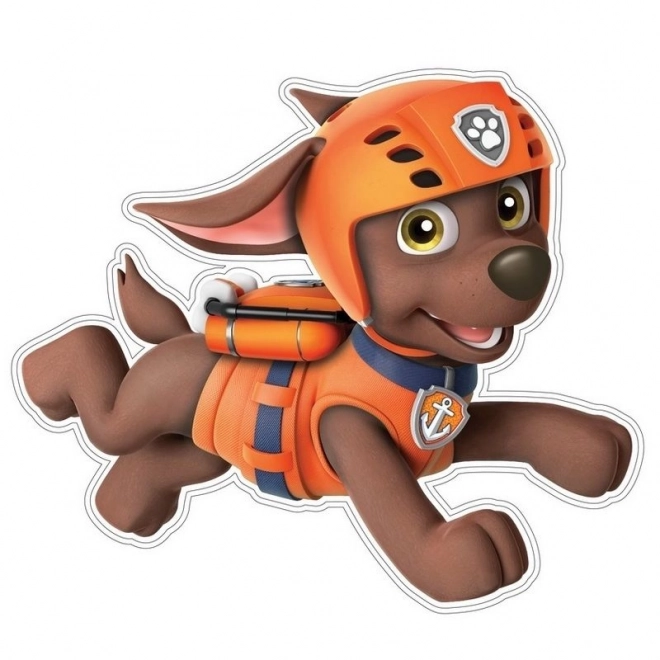 Decorațiune de perete Paw Patrol cu Zuma