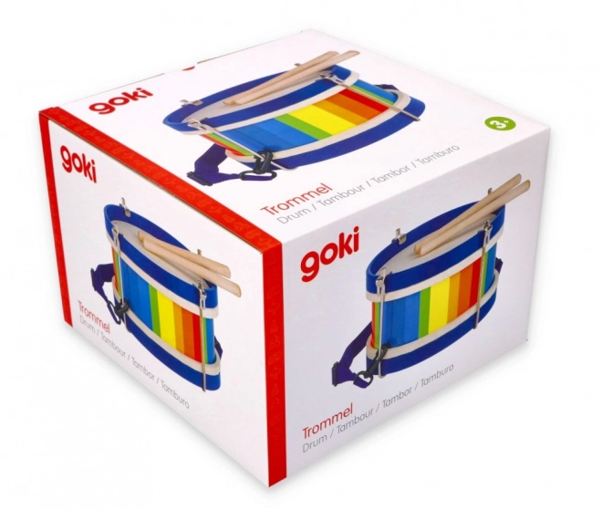 Tobă mare curcubeu Goki