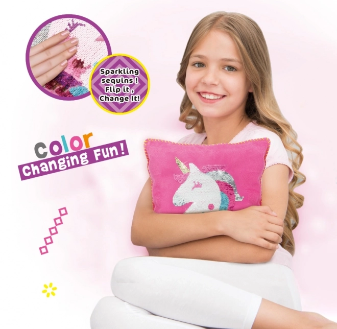 Set creativ pernă unicorn WOOPIE Art&Fun