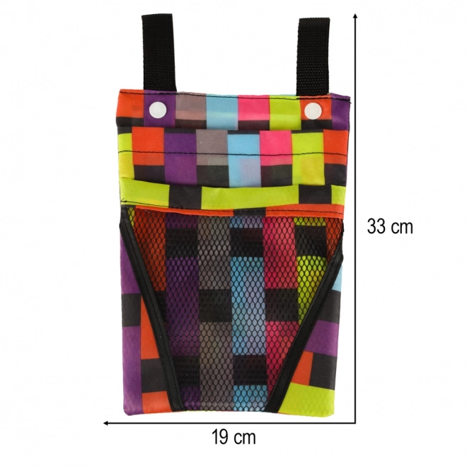 Geantă colorată de bicicletă pentru ghidon