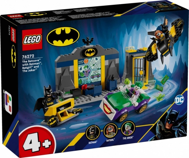 Batcave și figurine Batman, Batgirl și Joker