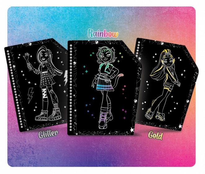 Carnet de schițe Magic Monster High Forever Friends