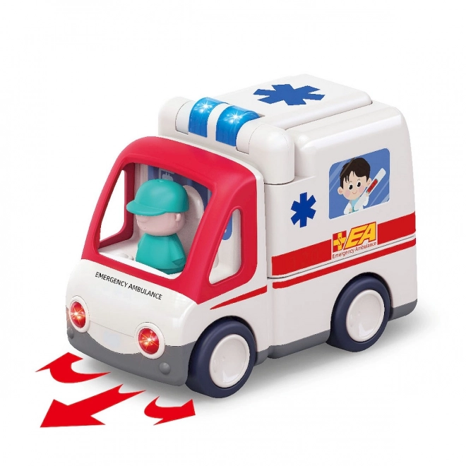 Ambulanță cu muzică și lumină Hola
