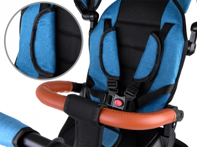 Tricicletă pentru copii Tiny Bike 3 în 1 cu parasolar – Verde