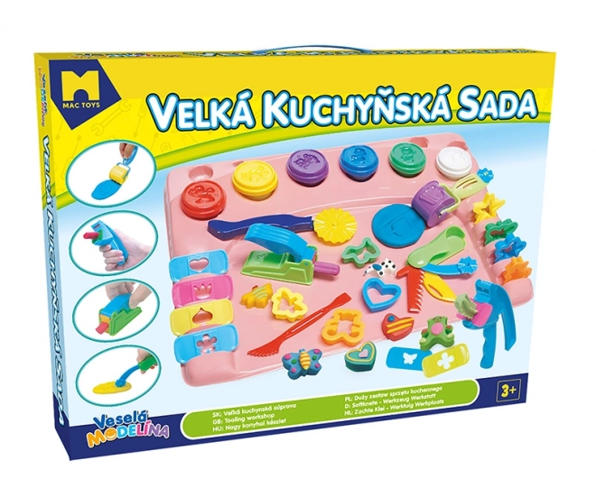 Set complet de modelare cu plastilină