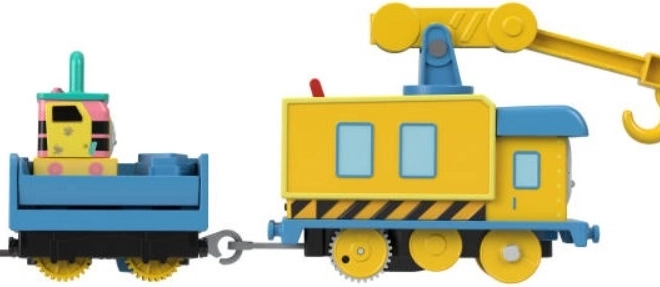 Set cu locomotivă pe baterii Thomas și Prietenii: Prietenii la Muncă