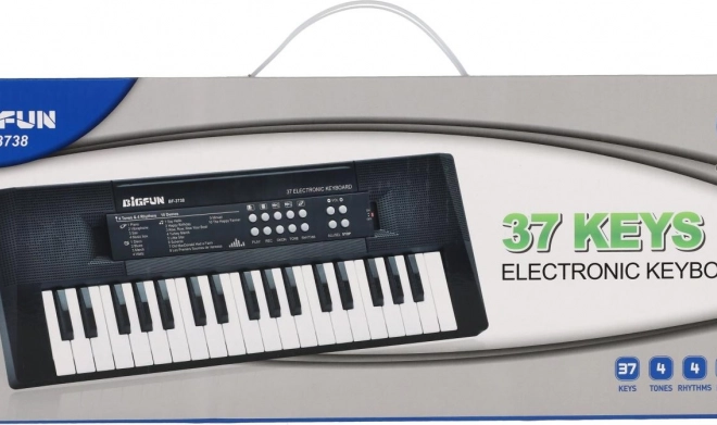 Clape electronice BigFun cu 37 de clape și microfon