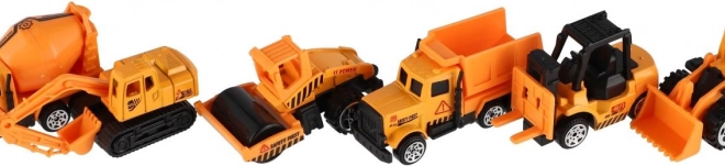 Mini mașini de construcție metal/plastic 7 cm mod liber mix tipuri