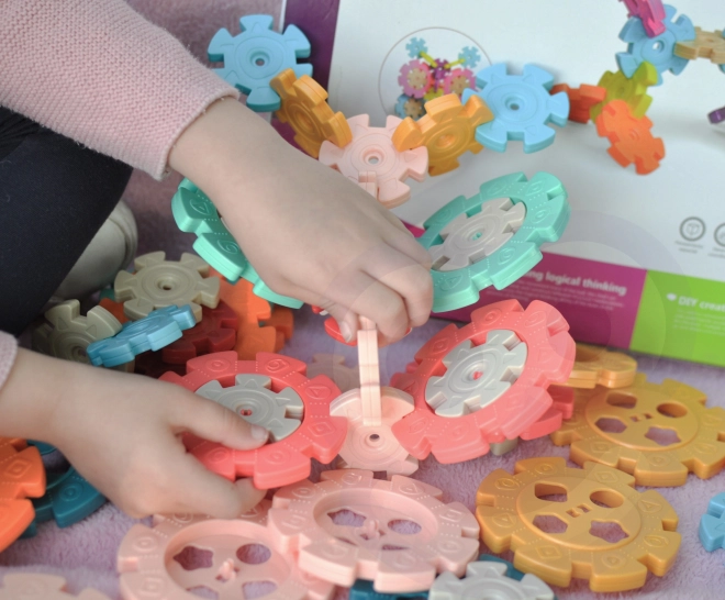 Klocki de construcție Woopie Jeżyki Wafle