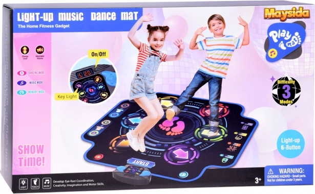 Covor muzical de dans pentru copii cu Bluetooth