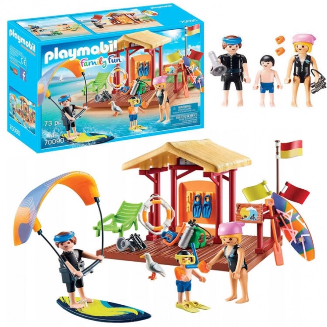 klocki creative playmobil şcoala de sporturi nautice