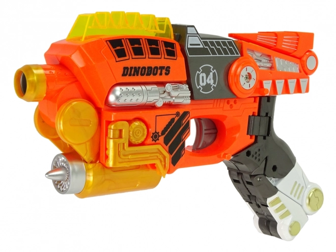 Dinobots 2v1 Velociraptor Pistolă pe Săgeți cu Țintă
