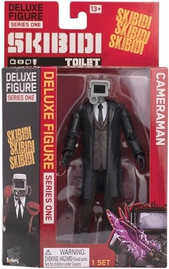 Skibidi Toaletă - Figuri de colecție DeLux 15 cm