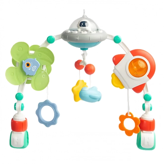 Arc interactiv cu jucării Woopie Baby