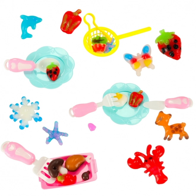 Set magic de gel creativ 3D - creează-ți propriile figurine colorate