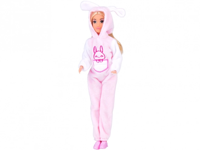 Lalea Anlily în costum de iepuraș