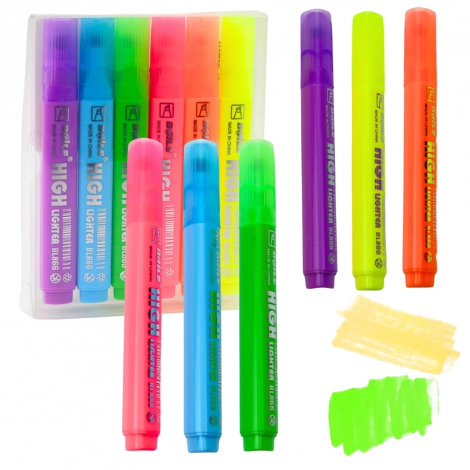 Set de marcatoare neon 6 buc