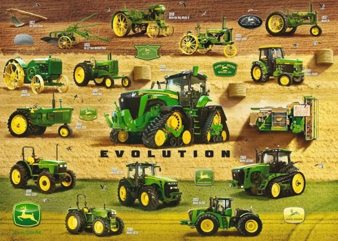 Puzzle moștenirea John Deere de la Ravensburger