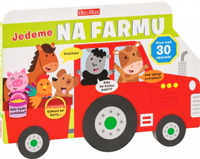 La fermă - Carte ilustrată pentru cei mici